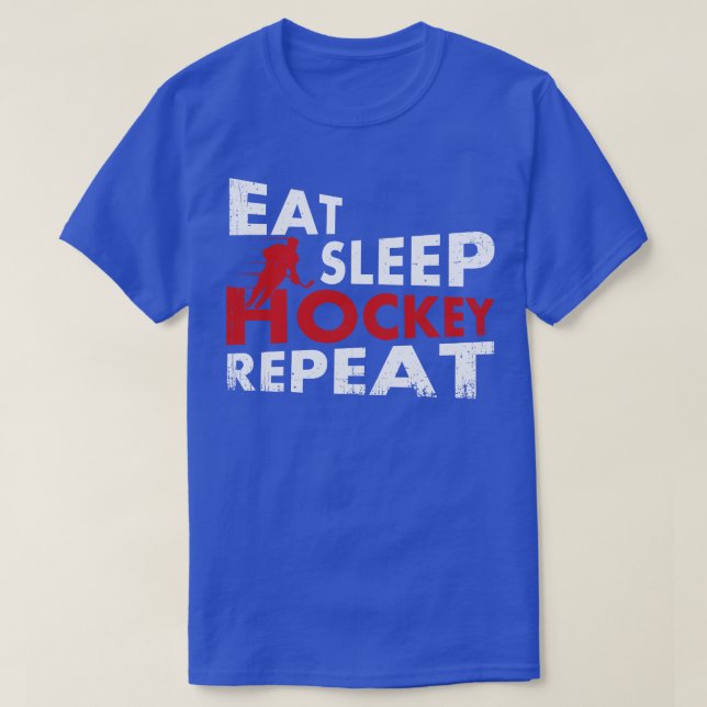 Upprepa Eat Sviloläge T Shirt (Design framsida)
