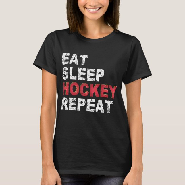Upprepa Eat Sviloläge T Shirt (Framsida)