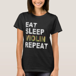 Upprepa fiol i viloläge t shirt
