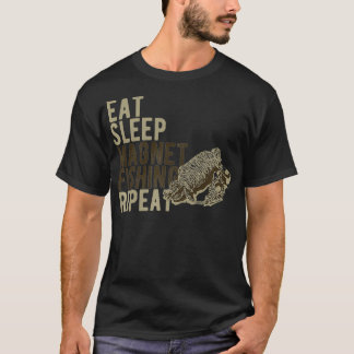 Upprepa fiskerinäringen för fiskerinäring i vilolä t shirt