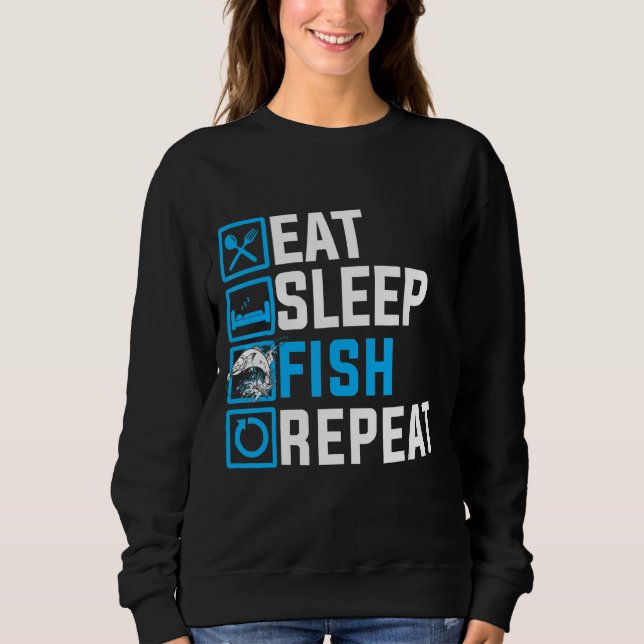 Upprepa fisketötsparande fisk t shirt (Framsida)
