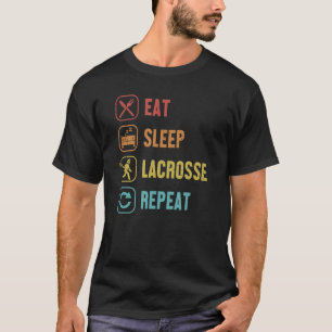 Upprepa Fläkt Mamma Goalie Lax Legen T Shirt