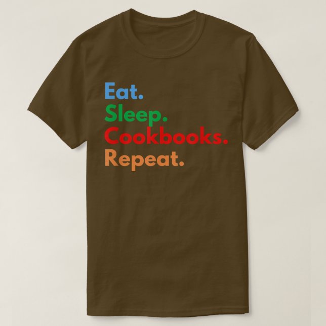 Upprepa för kokning av Älskare T Shirt (Design framsida)