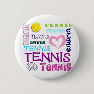 Upprepa för tennis knapp