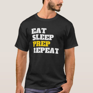 Upprepa förparade redskap och förparad sup t shirt