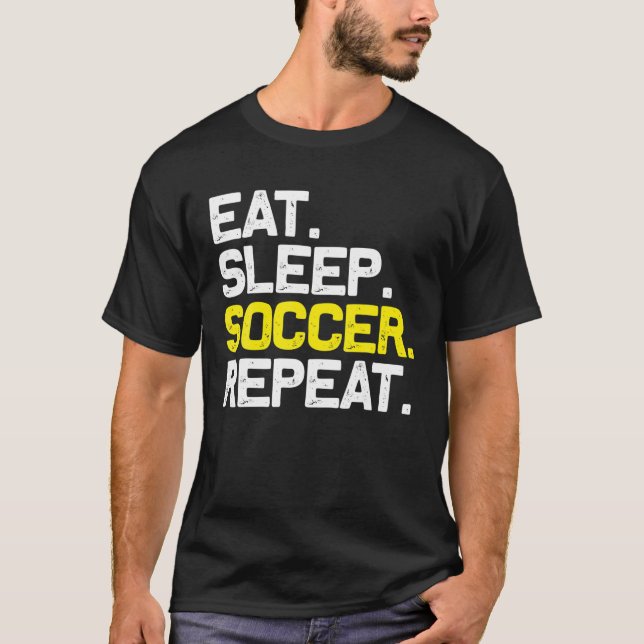 Upprepa fotbolls-fotboll Fläkt Gift T Shirt (Framsida)