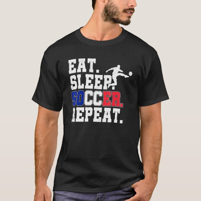 Upprepa fotnotsgrafik Fläkt T Shirt (Framsida)