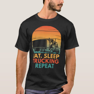 Upprepa fungerande lastbilschaufför med gott vilol t shirt