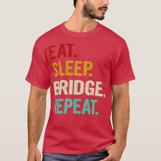 Upprepa funktionellt Bridge-spelkort G T Shirt