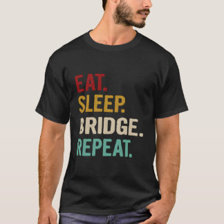 Upprepa funktionellt Bridge-spelkort G T Shirt