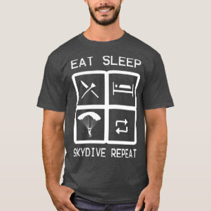 Upprepa funktionellt Skydive i viloläge 1 T Shirt