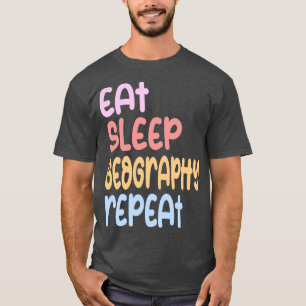 upprepa geografi t shirt