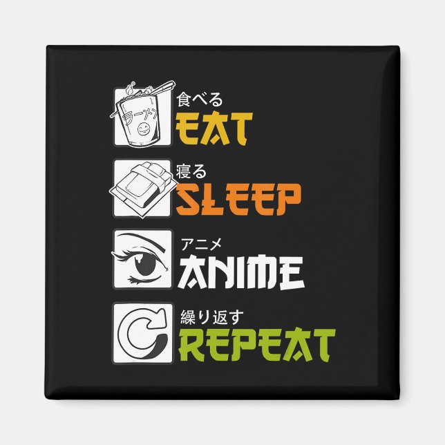 Upprepa Gift Idea Cosplayer Magnet (Framsidan)