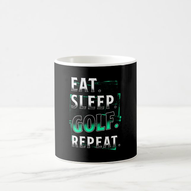 Upprepa Golf i viloläge Kaffemugg (Center)