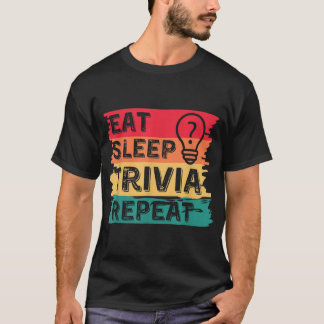 Upprepa gott trivia upprepad trivialdagspaus t shirt