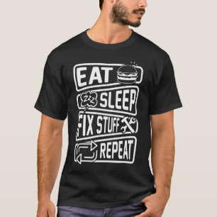 Upprepa Handyman för att reparera viloläge i Saker T Shirt