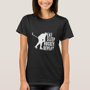 Upprepa Hockey Routine Eat Ssov Hockey T Shirt