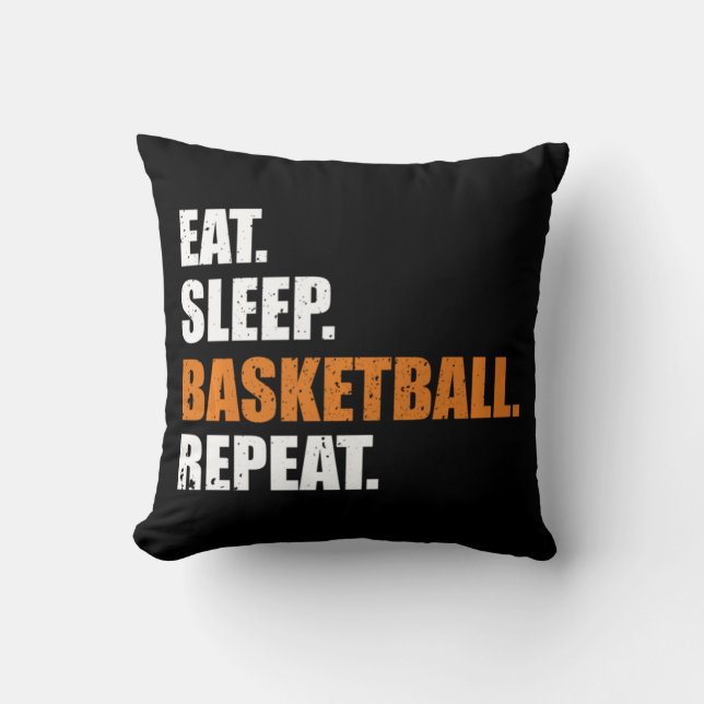 Upprepa Hoodie med Soat-basketboll Kudde (Framsida)