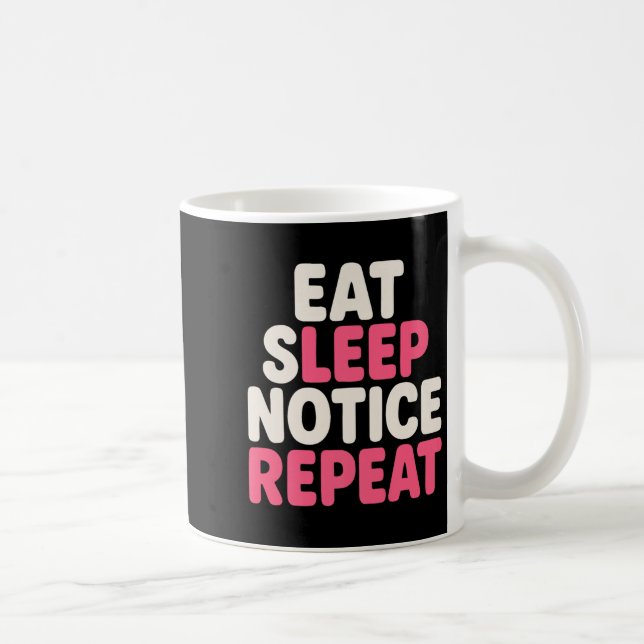 Upprepa Humor-offertpremie för viloläge i viloläge Kaffemugg (Höger)