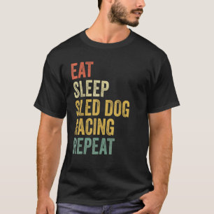 Upprepa Hund för hund i viloläge i viloläge i Hund T Shirt