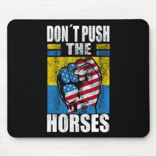 Upprepa Inte Hästarna - Roligt Meme-citat För Sark Musmatta