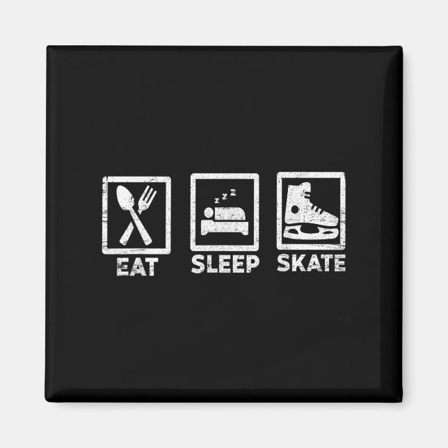 Upprepa isfär Skatt Livslängd Minimal St. Magnet (Framsidan)