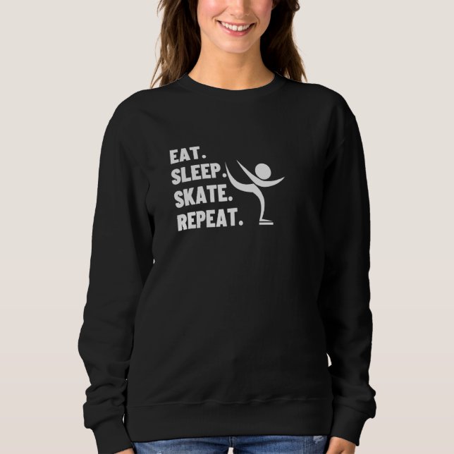 Upprepa isroller Figur-skal i viloläge T Shirt (Framsida)