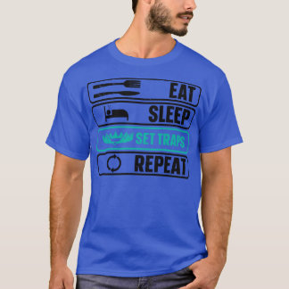 Upprepa jakt på sömntråd t shirt