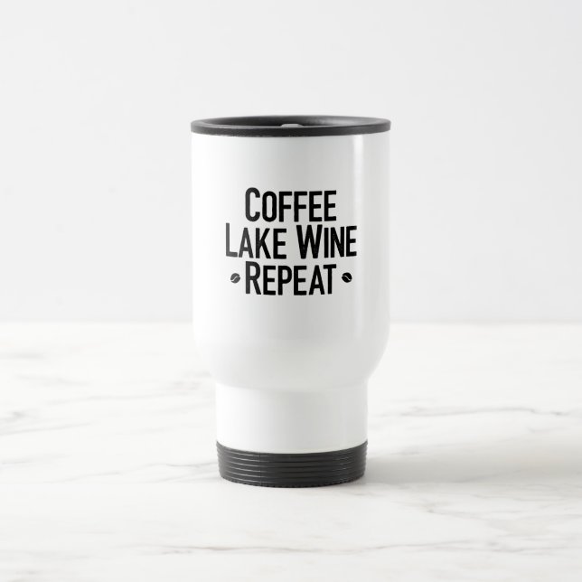 Upprepa kaffe som Vin Resemugg (Center)