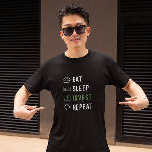 Upprepa kapitalinvesteraren i viloläge t shirt