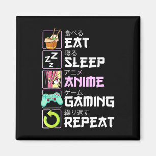 Upprepa Kawaii Otaku Anime Magnet