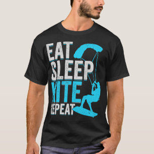 Upprepa Kitesfing Kitesefer Gift T Shirt