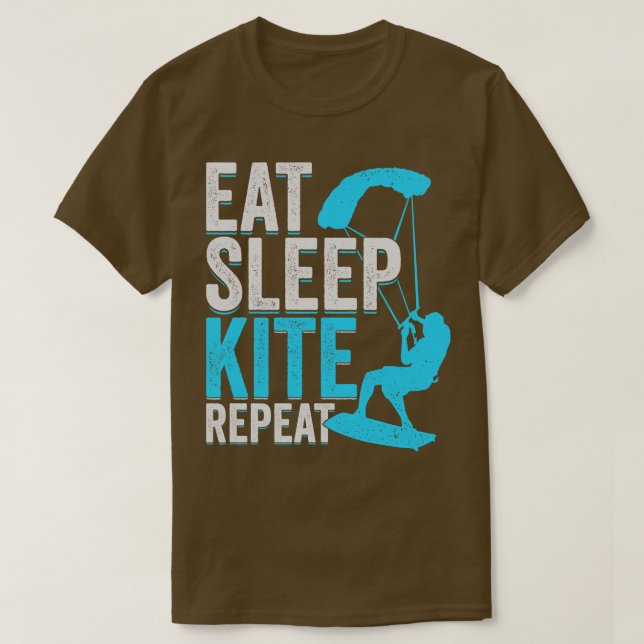 Upprepa Kitesfing Kitesefer Gift T Shirt (Design framsida)