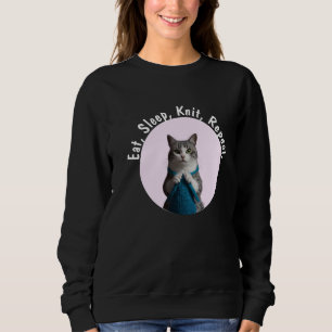 Upprepa Knitters-drömmen i Sticka vid viloläge T Shirt