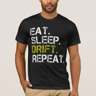 Upprepa körning av T-skirt i Tävling i viloläge T Shirt