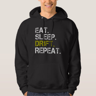 Upprepa körningen Tävling i viloläge Hoodie