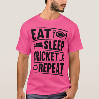Upprepa kricketuppspelning av viloläge t shirt