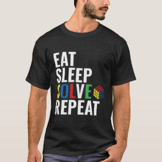 Upprepa kubkuben för att få lugn och ro t shirt