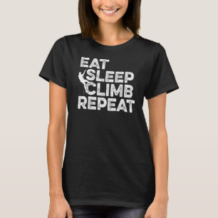 Upprepa kullningen Sten Cl med klistret Upprepa kl T Shirt