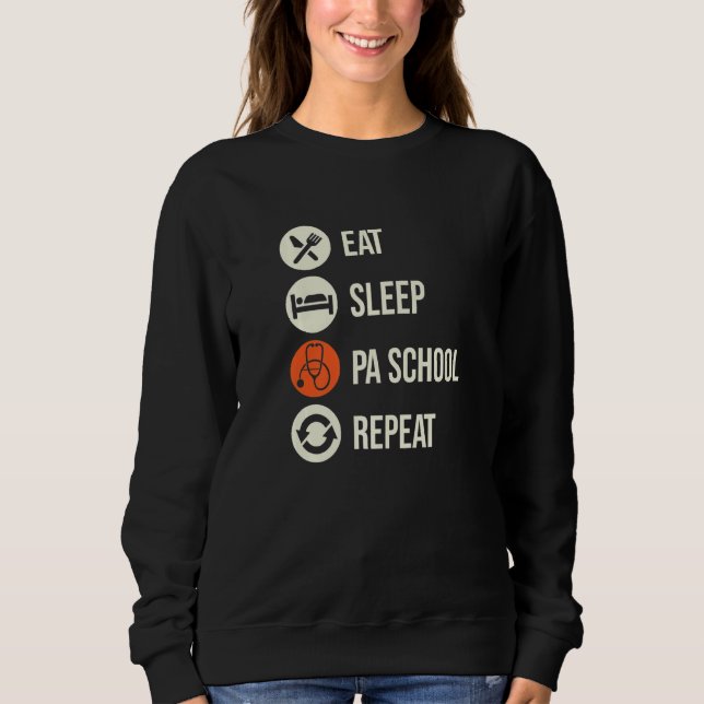 Upprepa läkarens assistent S T Shirt (Framsida)