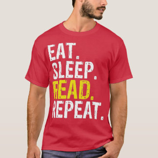 Upprepa läsning Upprepa läsning Bokar-gåva  T Shirt