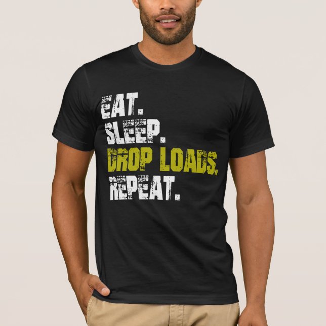 Upprepa Lastbil-livets T-Shirt (Framsida)