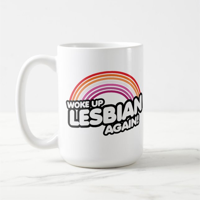 Upprepa Lesbisken igen Kaffemugg (Vänster)
