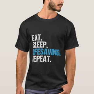 Upprepa Lifesaver med viloläge och viloläge T Shirt