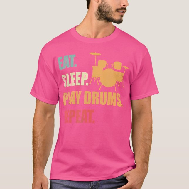 Upprepa lustigt Älskare D T Shirt (Framsida)