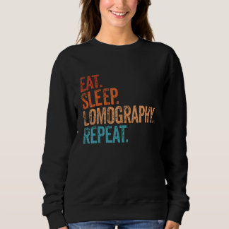 Upprepa lustigt kameravotografi i viloläge i Lomog T Shirt