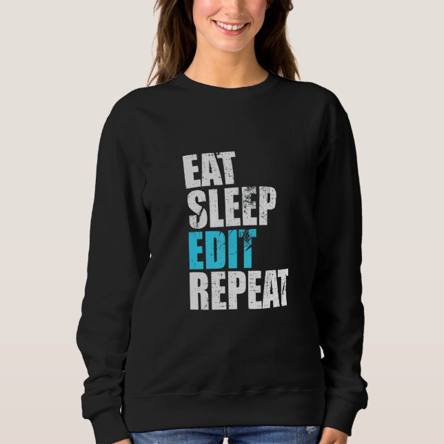 Upprepa lustigt redigeringsprogram Livscenter för  T Shirt (Framsida)