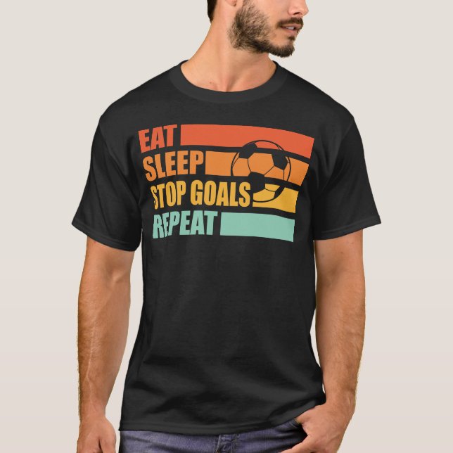 Upprepa mål för viloläge t shirt (Framsida)