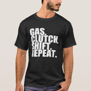 Upprepa manuell körning av Manar med gasklutning T Shirt