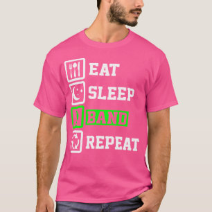 Upprepa markeringsbandet för viloläge för samlings t shirt